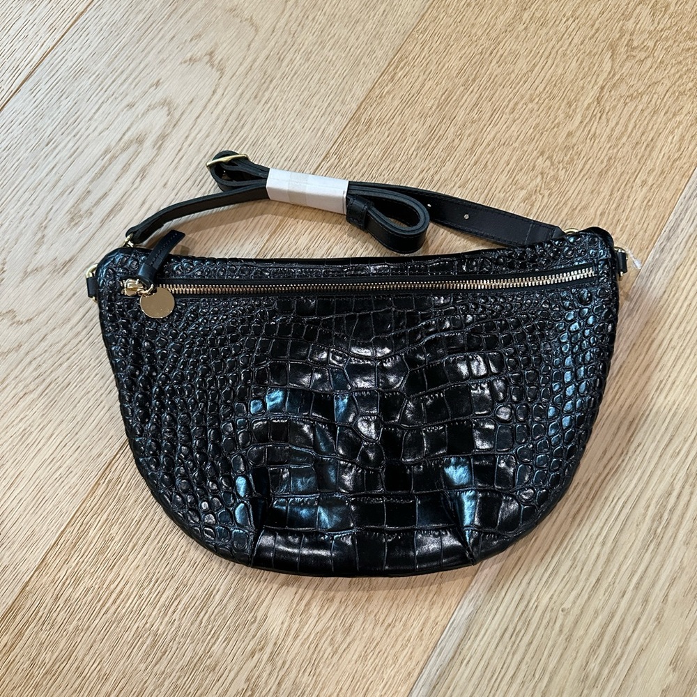 Clare V Grande Fanny in Croco - new without tags